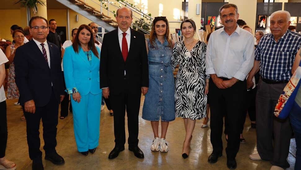 Cumhurbaşkanı Ersin Tatar, Üreten Eller Sergisi’ni açtı