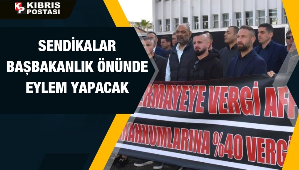 5 sendikadan vergi düzenlemesine karşı Başbakanlık önünde eylem ve genel grev duyurusu