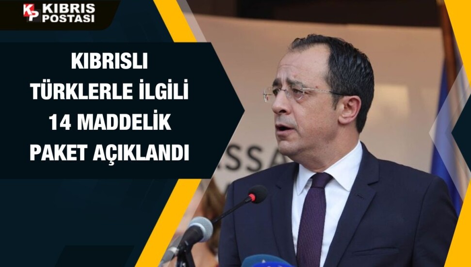 Rum tarafı Kıbrıslı Türklerle ilgili günlük hayatı ilgilendiren 14 maddelik paket açıkladı