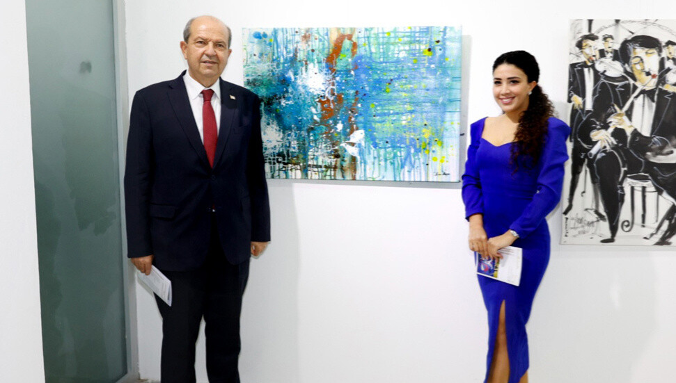 GAÜ akademisyeni Apan’ın eseri, 1. Cumhurbaşkanı Sanat Koleksiyonu Resim Sergisi’nde yer aldı