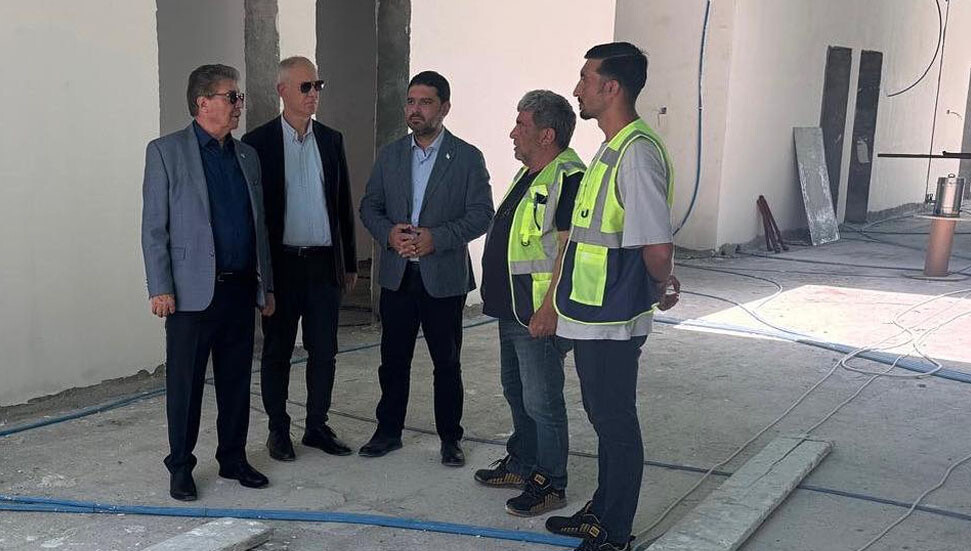 Başbakan Üstel, Güzelyurt Devlet Hastanesi inşaatını inceledi