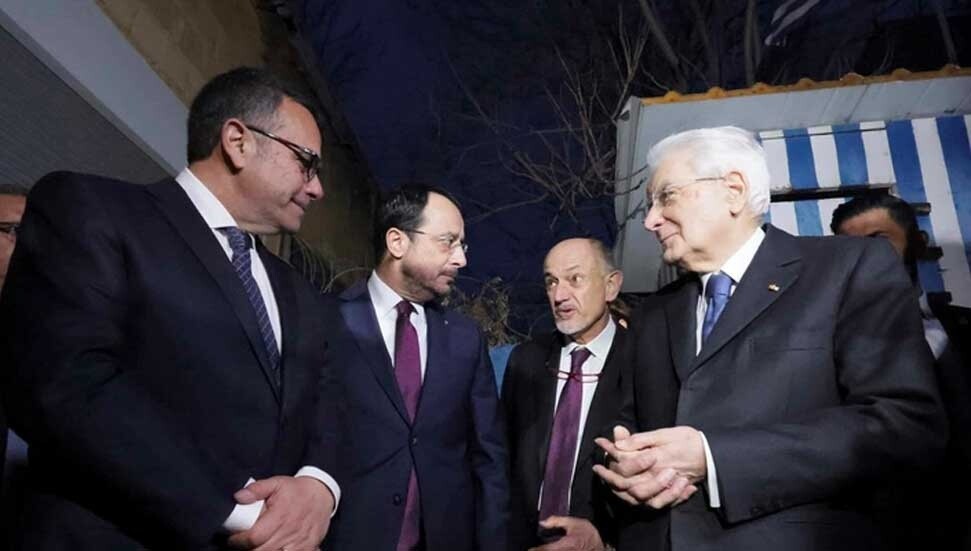İtalya Cumhurbaşkanı Sergo Mattarella, Baf Arkeoloji Parkı’nı gezdi
