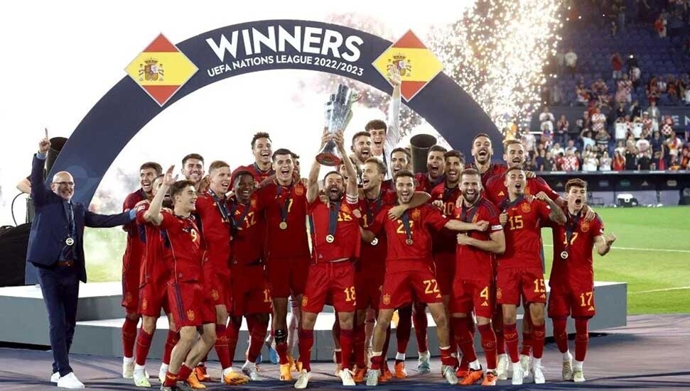 UEFA Uluslar Ligi'nde İspanya şampiyon oldu