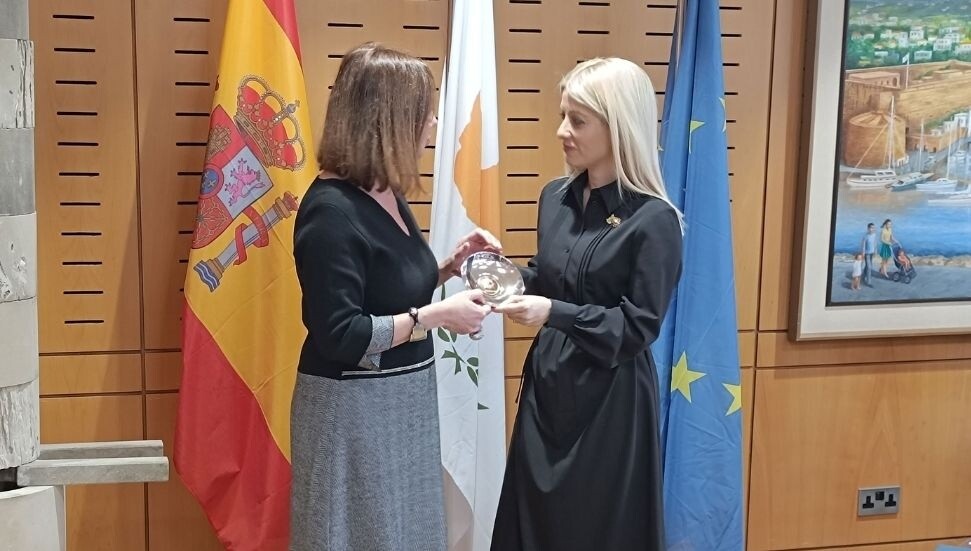 İspanyol Heyeti, Güney Kıbrıs’ta sığınmacı ve Kıbrıs konusuna ilişkin temaslarda bulundu