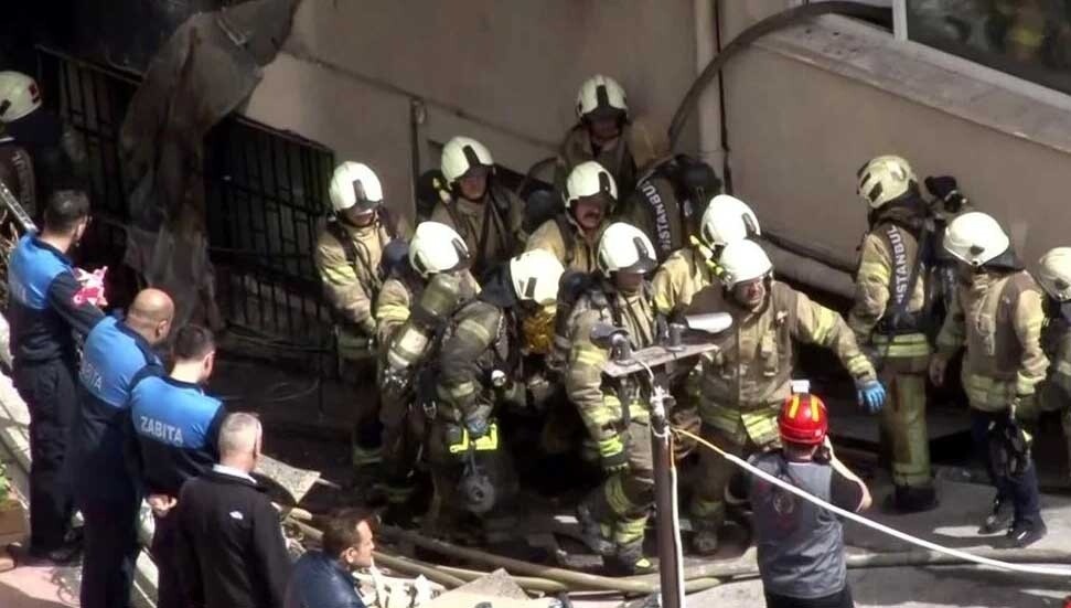 İstanbul Beşiktaş'ta yangın faciası: 12 ölü, 7'si ağır 11 yaralı