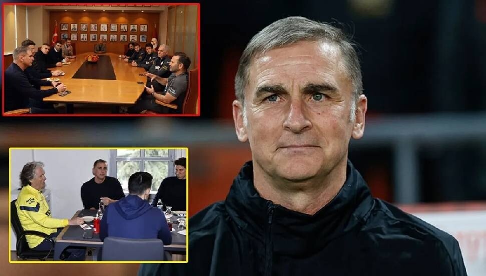 Stefan Kuntz, Okan Buruk ve Jorge Jesus ile bir araya geldi