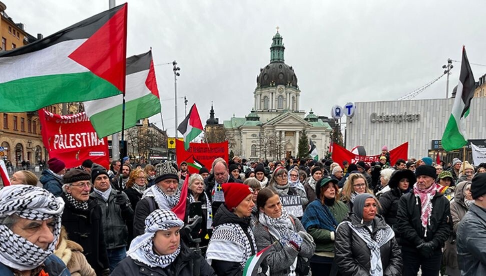 İsveç'te protestocular, Gazze'deki soykırım nedeniyle İsrailli yetkililerin yargılanması istendi
