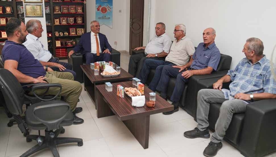 Hasan Taçoy, Emekli Astsubaylar Derneği’ni ziyaret etti