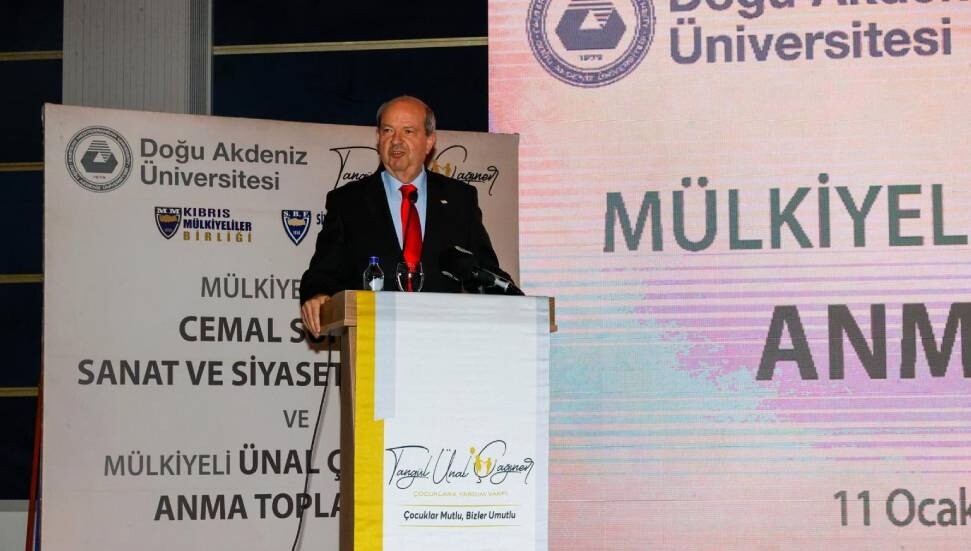 Cumhurbaşkanı Tatar, Ünal Çağıner'i anma etkinliğine katıldı