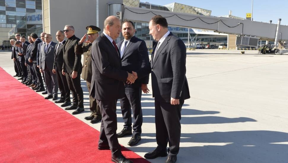 Cumhurbaşkanı Tatar Brüksel'e gitti, ardından Polonya'ya geçecek