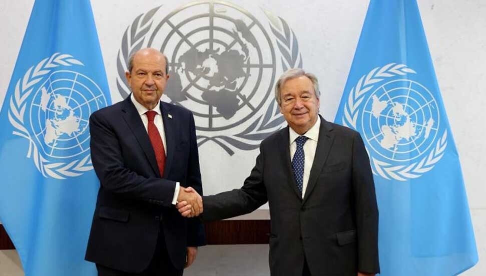 Antonio Guterres, Cumhurbaşkanı Tatar’ı New York’a davet etti