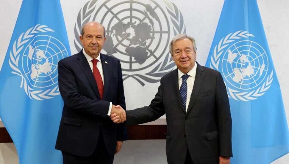 Cumhurbaşkanı Tatar, bugün saat 19.00’da Antonio Guterres ile görüşecek