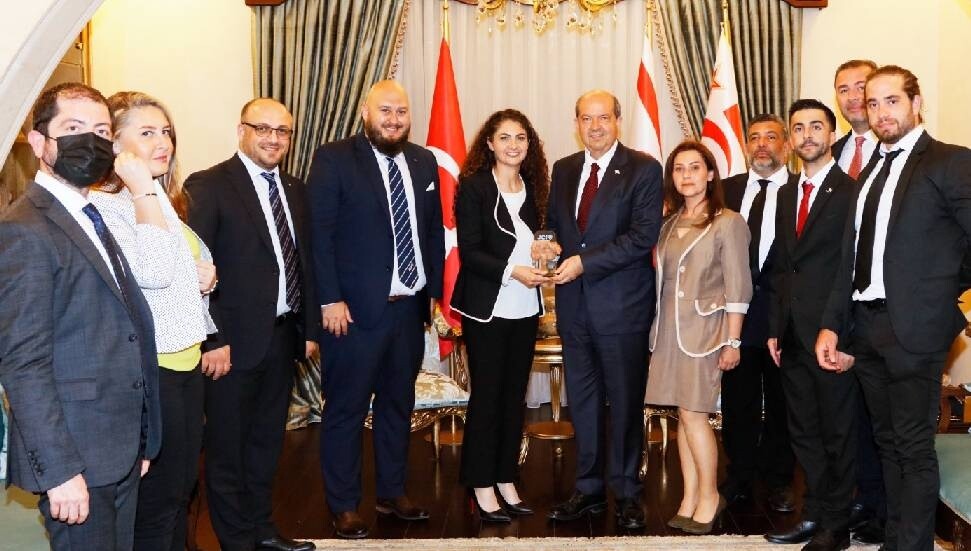 Cumhurbaşkanı Tatar, TC Genç Girişimciler Derneği heyetini kabul etti