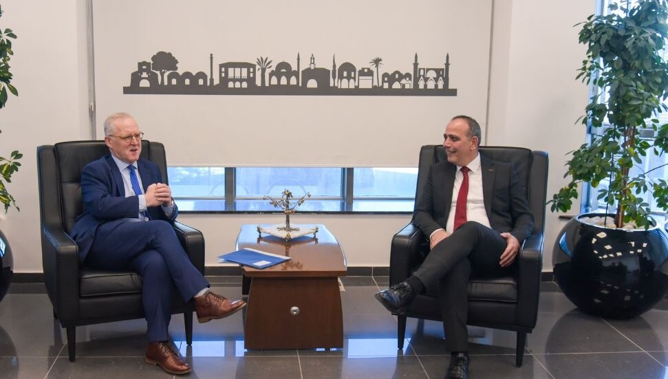 Birleşik Krallık Yüksek Komiseri Tatham, Harmancı’yı ziyaret etti