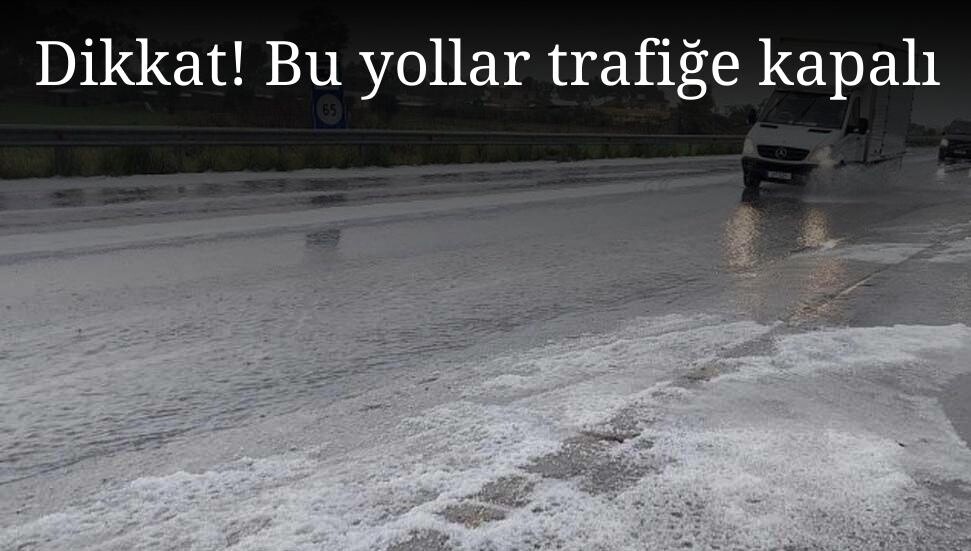 Gazimağusa ve Girne’de bazı yollar trafik akışına kapatıldı