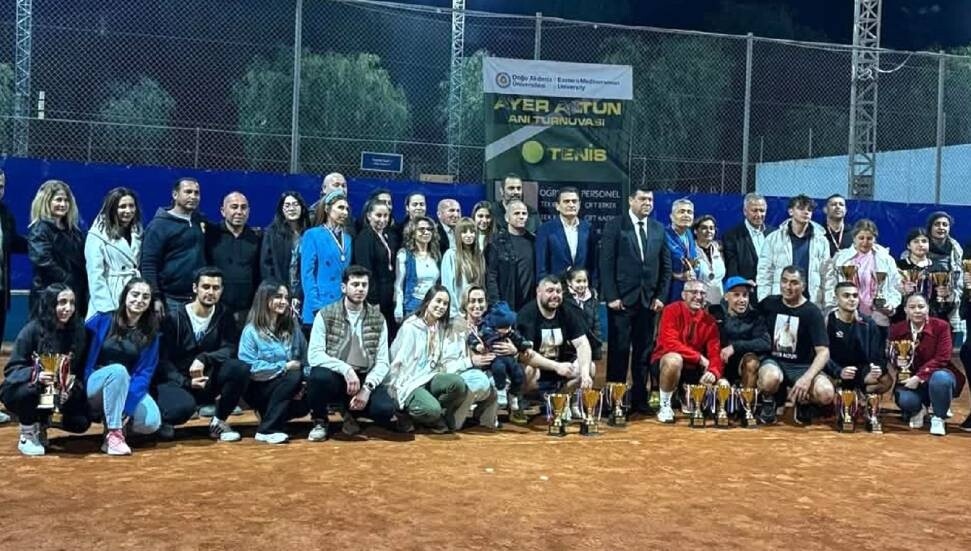 DAÜ’de Ayer Altun Tenis Turnuvası tamamlandı