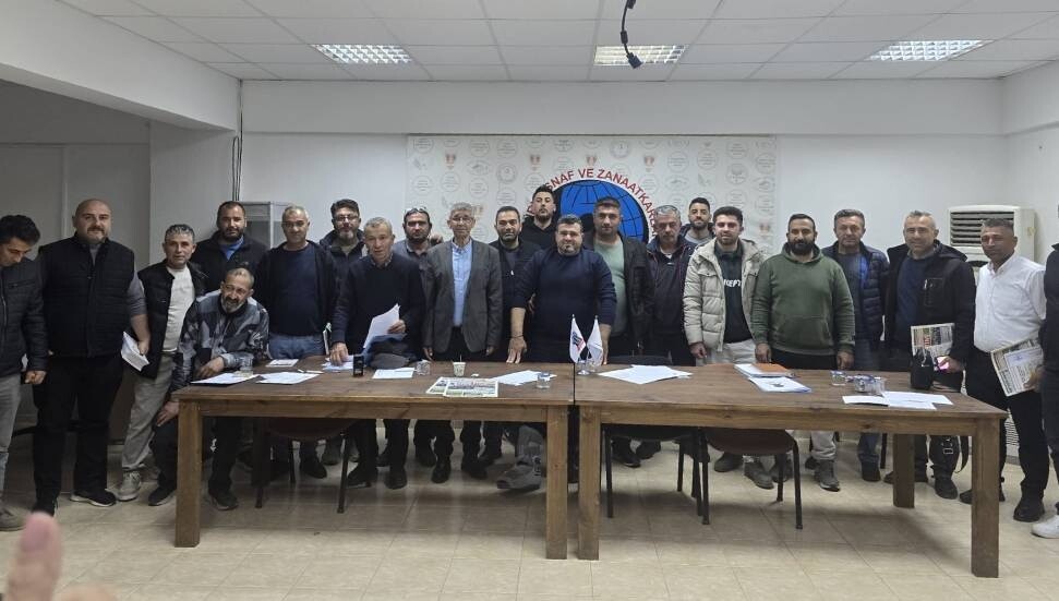 Kıbrıs Türk Mekanik Sıhhi Tesisatçılar Birliği'nde yeni başkanı Tünser Tayfuner