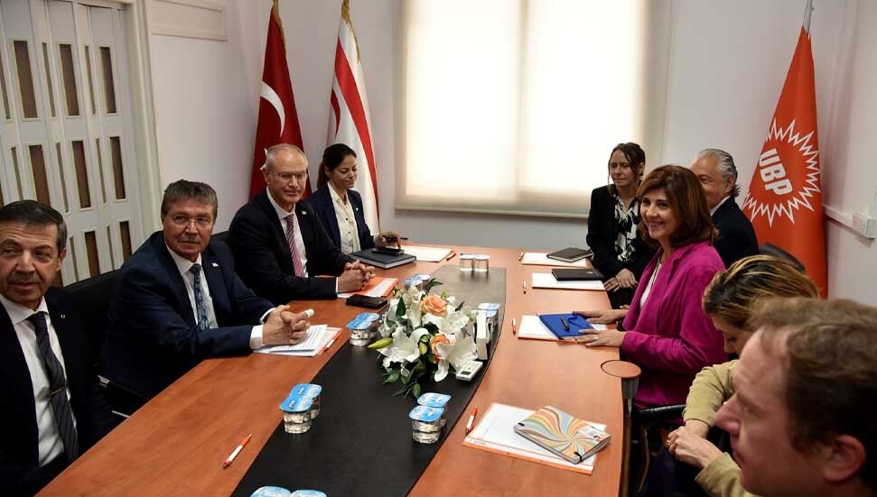 Maria Angela Holguin Cuellar, UBP’yi ziyaret etti: Federasyon defterinin bir daha açılmayacağı yinelendi