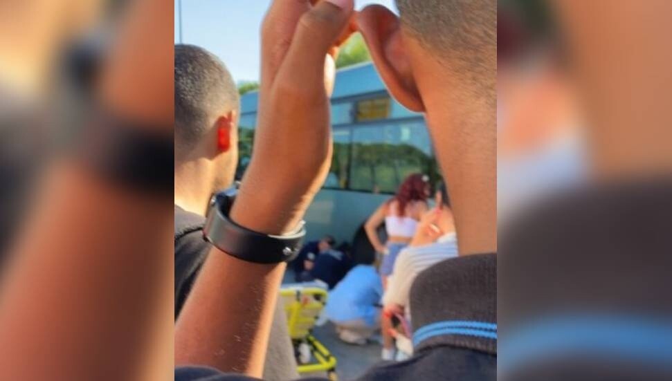 UKÜ kampüsündeki izdiham kazayla sonuçlandı: Otobüs öğrenciye çarptı