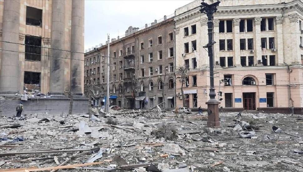 Russian Strikes Kill 2, Wound 7 In Kharkiv