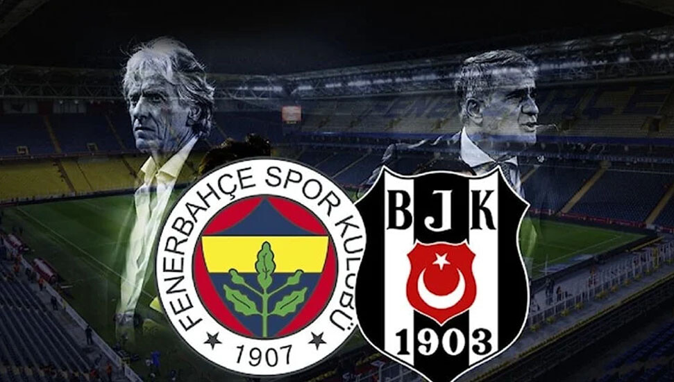 Fenerbahçe Beşiktaş maçında ilk yarı sona erdi