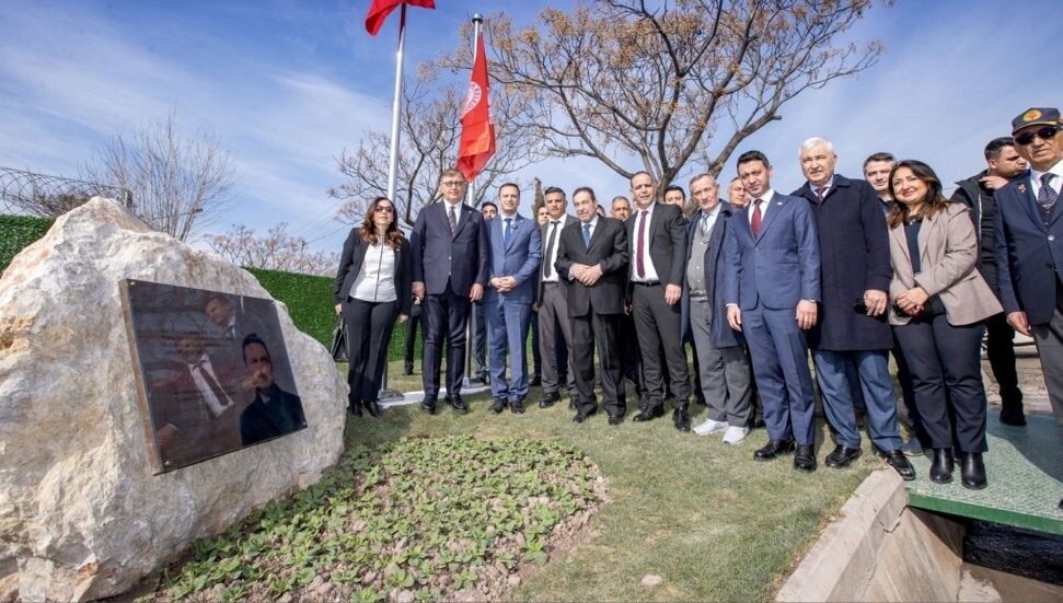 LTB Başkanı Mehmet Harmancı, İzmir’de temaslarda bulunarak Bornova Belediyesi’nin “KKTC Parkı” Açılışına katıldı