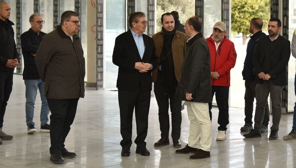 Başbakan Üstel, Girne Hastanesi'nin yapımını inceledi: 2026'da halkımıza hizmete açılacak