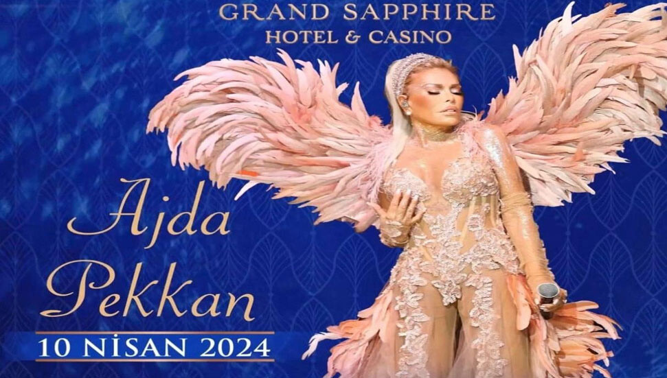 Grand Sapphire, Süperstar Ajda Pekkan'ın muhteşem sahne performansına ev sahipliği yapacak!