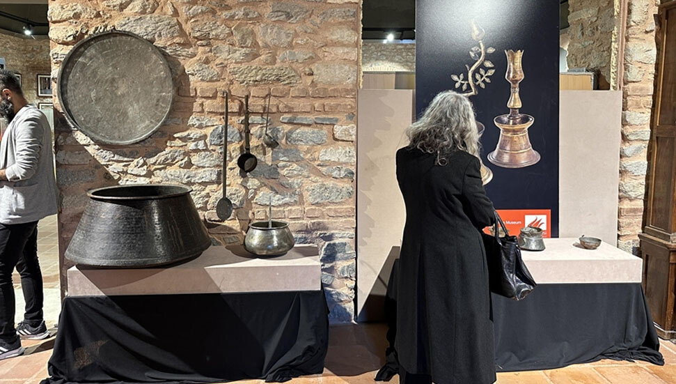 "Kalaylı Cevher Bakır" sergisi İstanbul Lale Vakfında açıldı