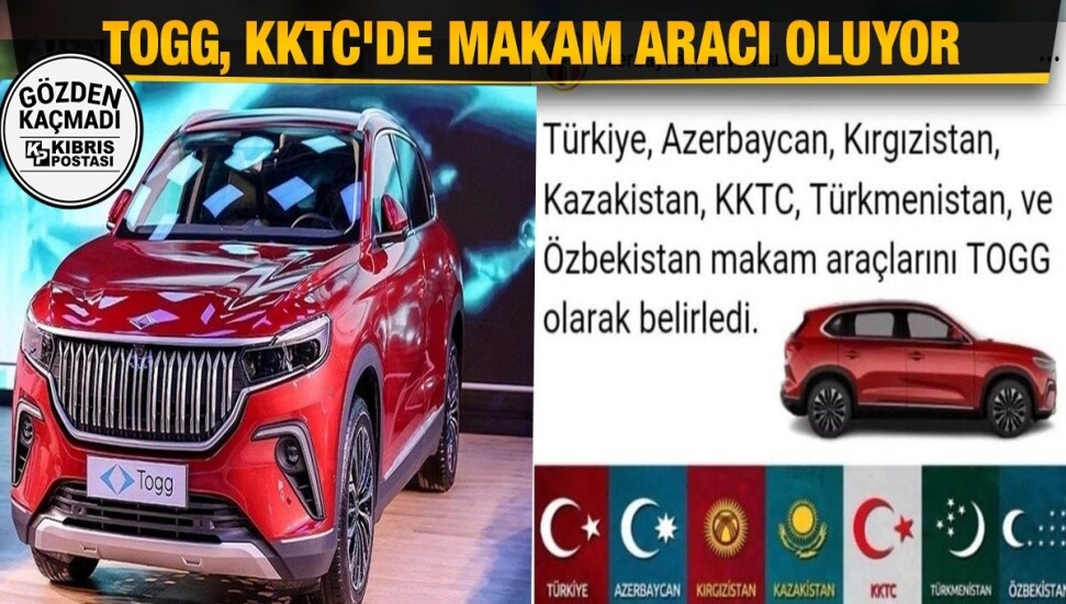 Togg için flaş KKTC iddiası