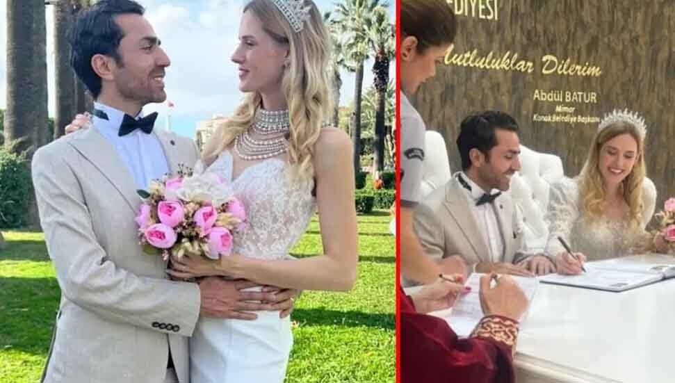 Wilma Elles, avukat sevgilisiyle evlendi