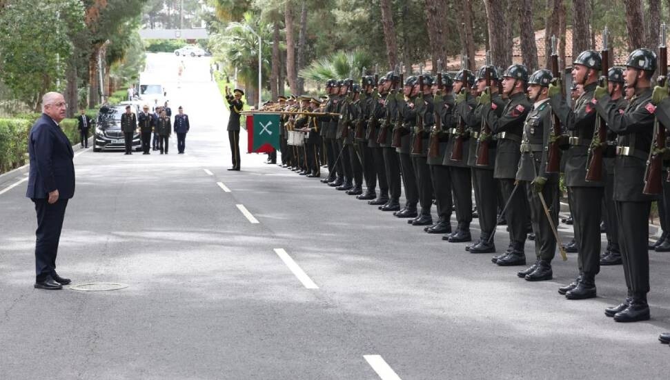 Yaşar Güler, Kıbrıs Türk Barış Kuvvetleri Komutanlığı'nda denetlemede bulundu