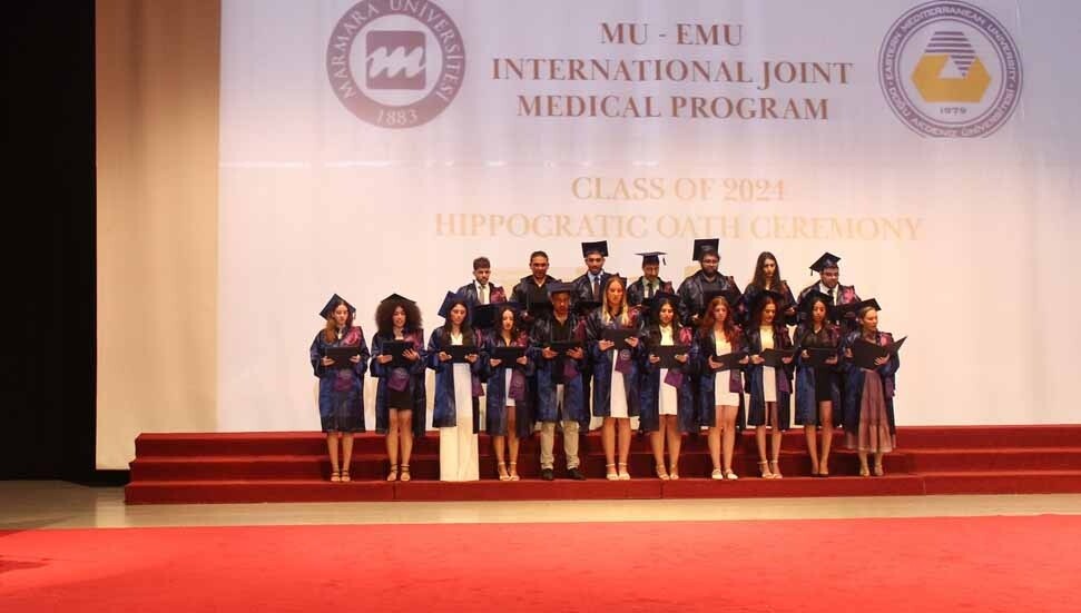 DAÜ Dr. Fazıl küçük Tıp Fakültesi mezunları hipokrat yemini etti