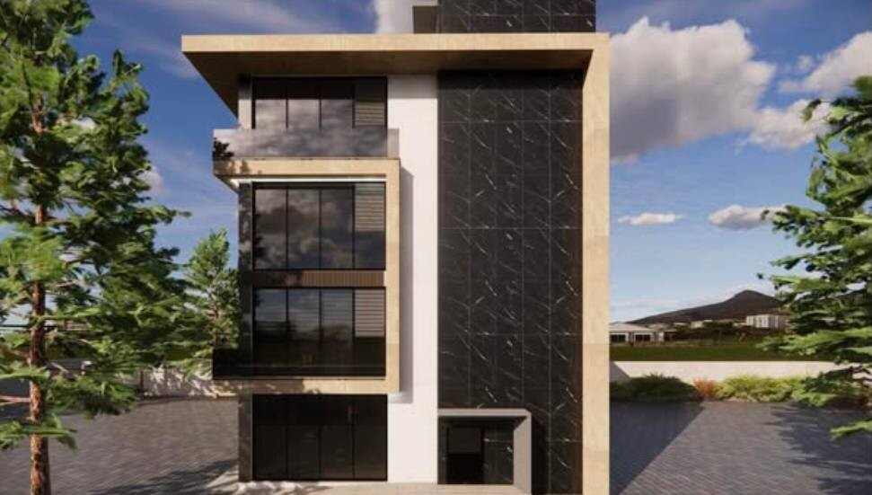 İskele İlçesi Çalışma ve Sosyal Güvenlik Bakanlığı Merkez Binası’nın projesi tamamlandı