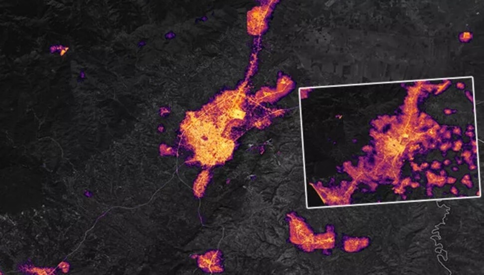 NASA'nın gözünden Hatay haritası yayınlandı