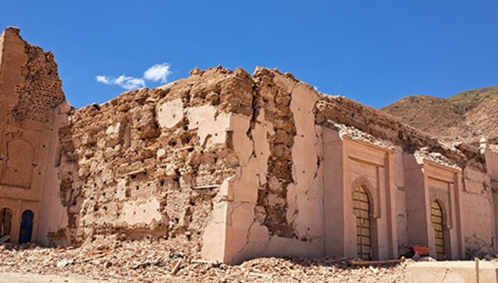 Fas'ta depremden zarar gören 9 asırlık cami restore edilecek