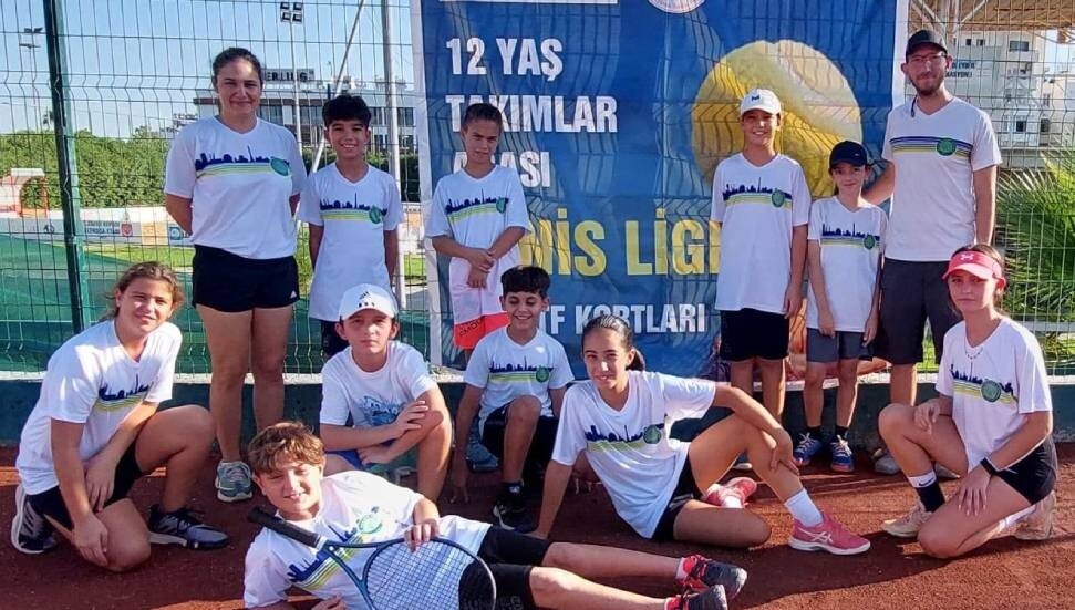 KKTF 2023 Güven Sigorta kulüpler arası 12 yaş tenis ligi başladı…