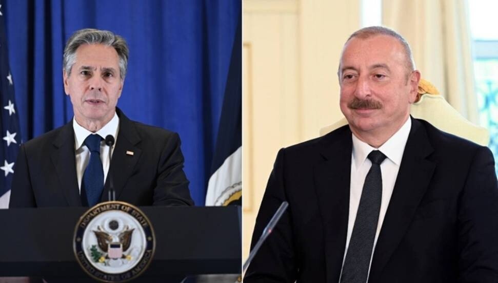 Blinken ve Aliyev, Karabağ'daki durumu telefonda görüştü