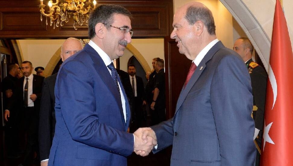 Cevdet Yılmaz: Kıbrıs meselesine yönelik ortaya koyduğunuz vizyonu kuvvetle destekliyoruz