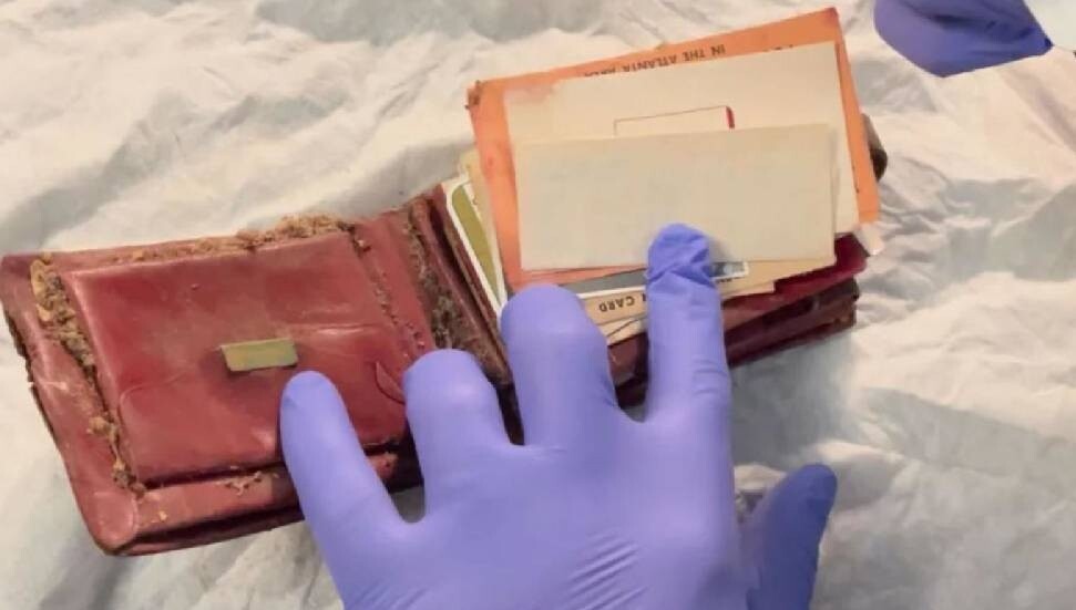 1958'de kaybolan cüzdan sinemada bulundu