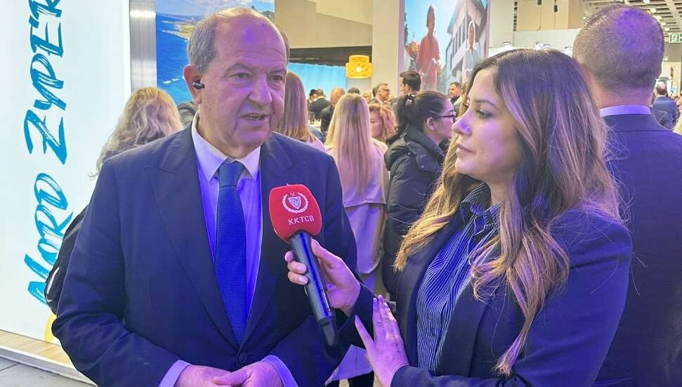 Tatar Berlin Fuarı'nda: "KKTC, Akdeniz’de önemli bir turizm destinasyonu ve marka"