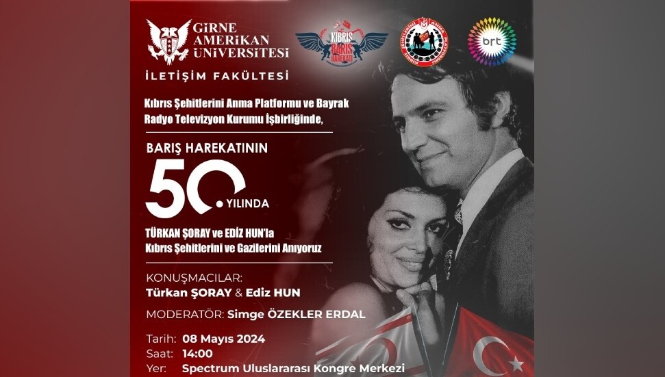 Türkan Şoray ile Ediz Hun, GAÜ'de söyleşiye katılacak