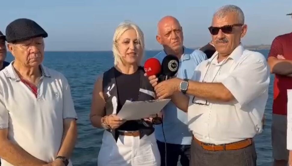 Lefke Sivil Toplum Örgütleri Platformu Gemikonağı’nda eylem düzenledi