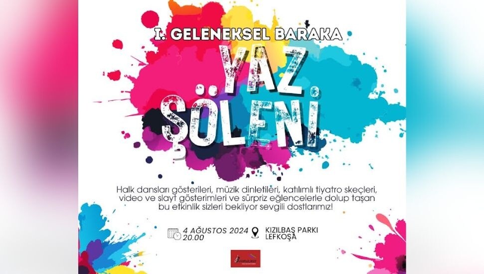 Baraka Kültür Merkezi Kültür-Sanat Şöleni düzenliyor