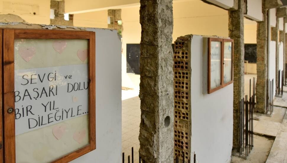 Maliye ödeme yapmadı, inşaat çalışması durdu: KTÖS, Şht. Yalçın İlkokulu'nda eylem yapacak