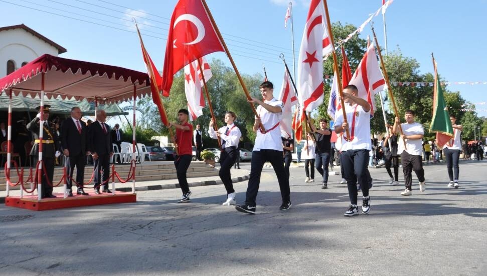 KKTC 41 yaşında: Güzelyurt’ta da tören düzenlendi