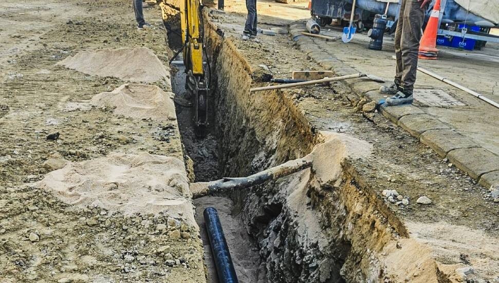 Dumlupınar-Hamitköy Kanalizasyon Projesi devam ediyor