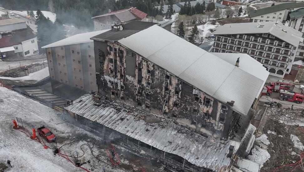 Uludağ'da milli kayakçı ve babasının öldüğü otel yangınına ilişkin gözaltı sayısı 5'e yükseldi