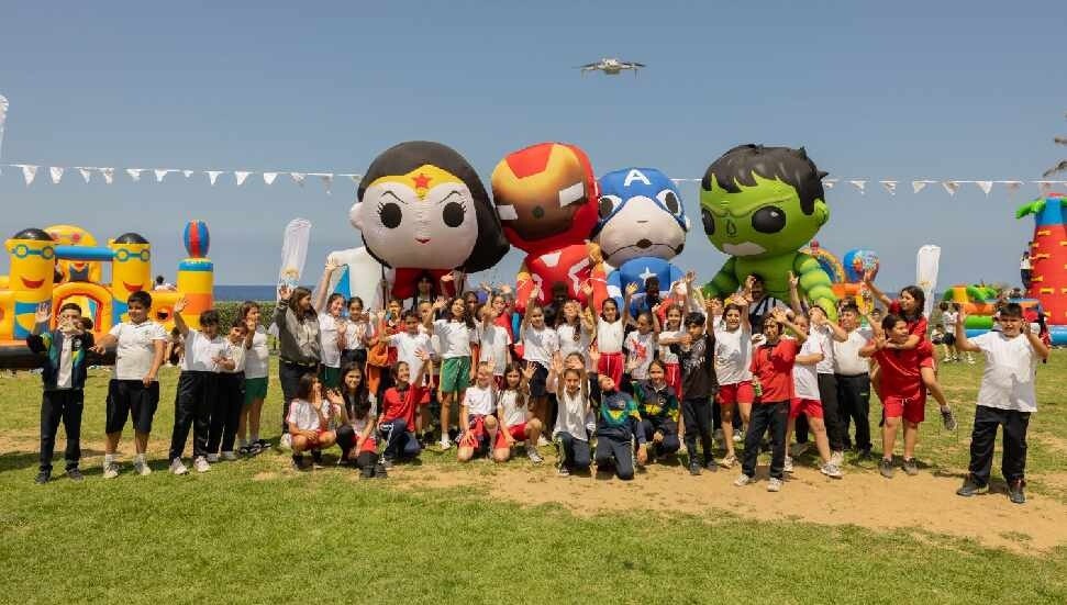 Merit Çocuk Şenliği’nde 750 çocuk eğlendi