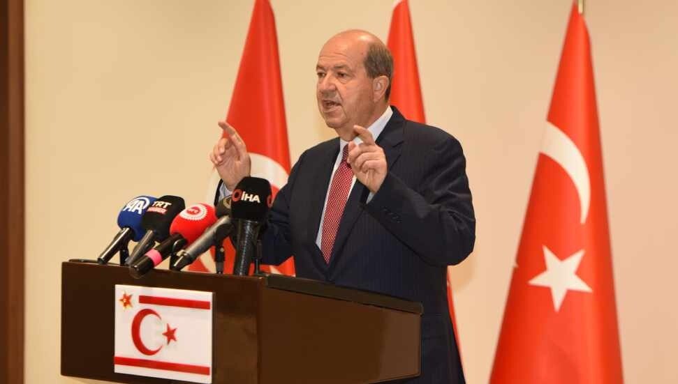 Ersin Tatar: Rum lider bize saldırmaya devam ettikçe benzer karşılığı görecektir